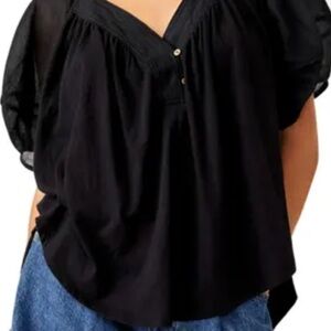 We The Free - Black Blouse (perfect for summer)